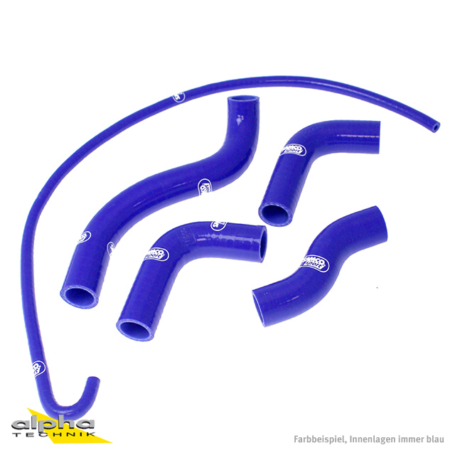 Kit de mangueras de silicona SAMCO SPORT azul para Kawasaki Z750 año del modelo 2004-2006