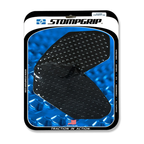 Stompgrip negro, Volcano, para Kawasaki, Ninja 650, Z650, 2017-2025, Z400, 2019-2025