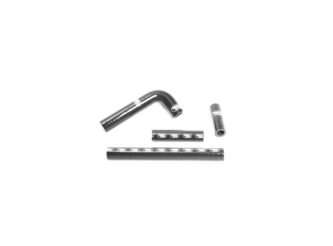 Kit de mangueras de silicona SAMCO SPORT negro para Yamaha WR400F YZ400F WR426F YZ426F Año del modelo 1998-2002