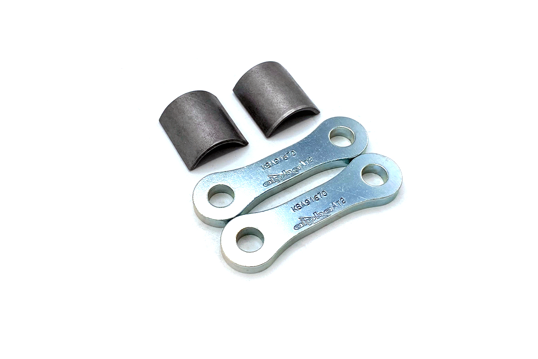 Kit de reducción de altura alpha Technik 30mm para Yamaha Tracer 900, GT; Tipo RN57; Año del modelo 2018-