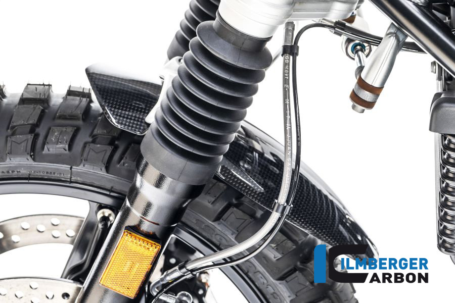 Guardabarros de carbono Ilmberger anterior, delantero/parte trasera, brillante, BMW R nineT Urban GS 2016-