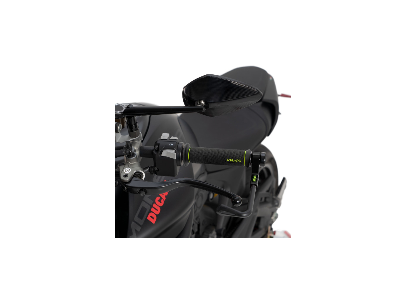 Protector de palancas Barracuda PRO-TECT VR46 universal negro