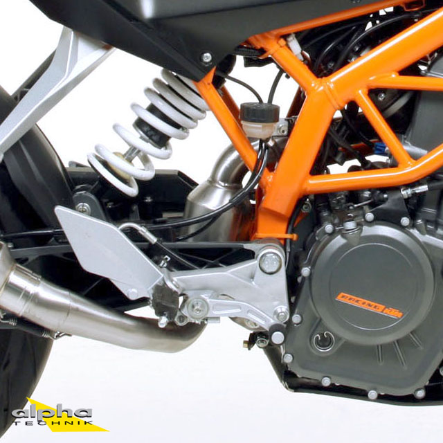 Tubo intermedio de competición ARROW para KTM Duke 390 2013-2016, sin catalizador