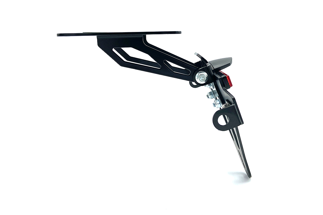 Soporte de matrícula alpha Technik para KTM 390 Adventure a partir del año modelo 2020, Tipo: KTM Is Adventure