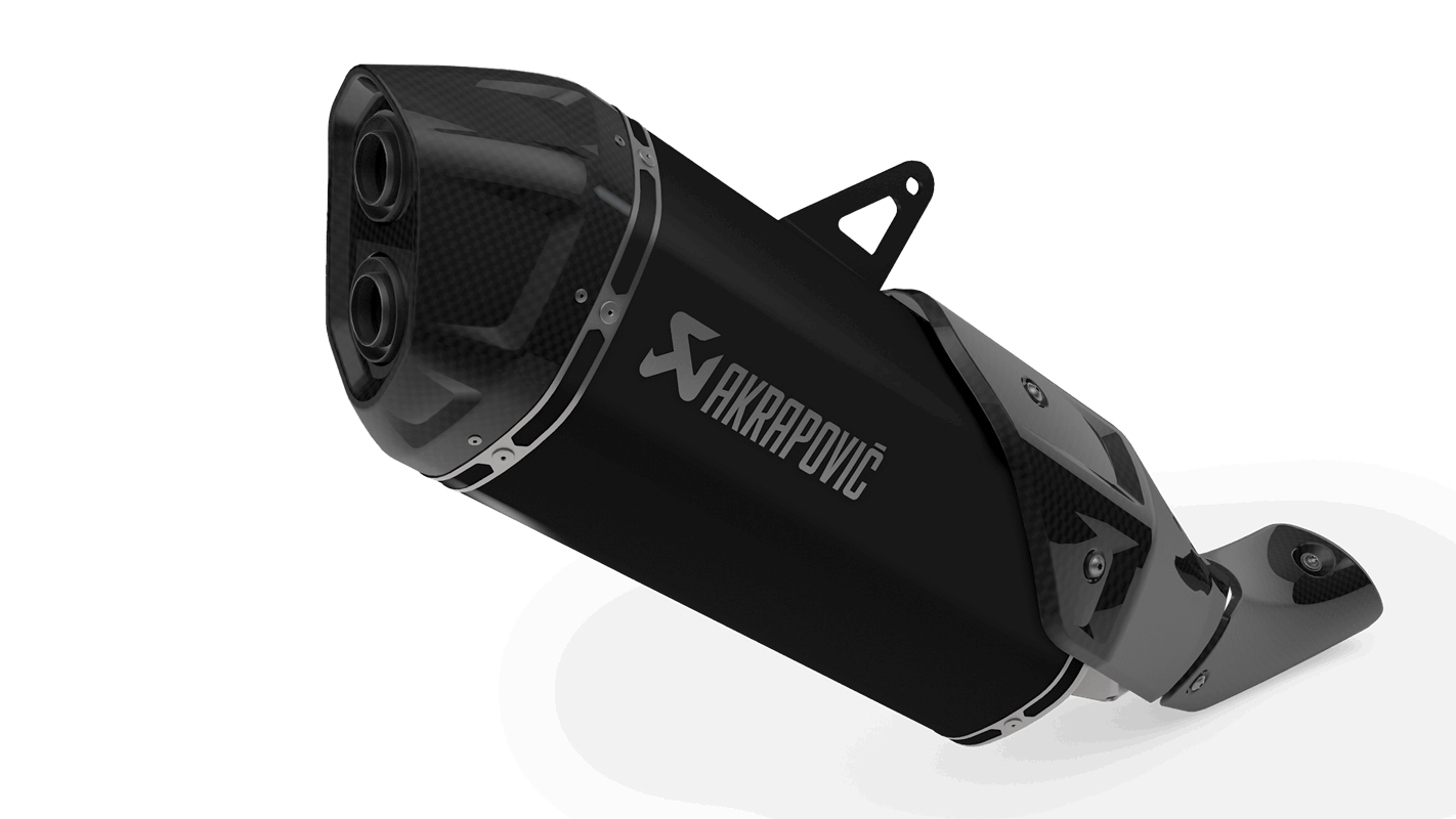 Línea Slip-On (Titanio) Akrapovic Silenciador Honda CRF 1100L Africa Twin / Africa Twin Adventure Sports, 2024-2025