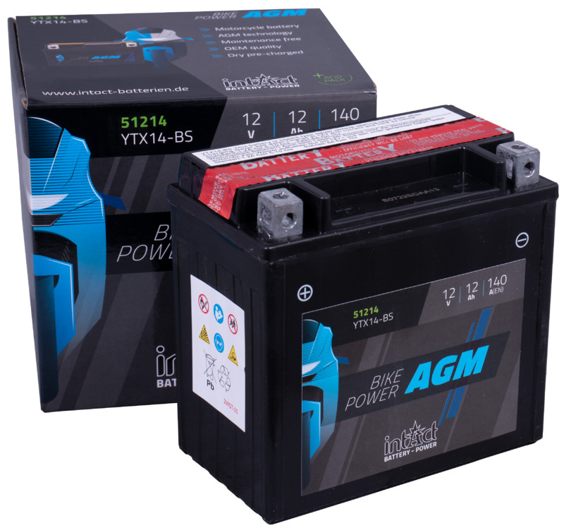 Batería Intact AGM YTX14-BS
