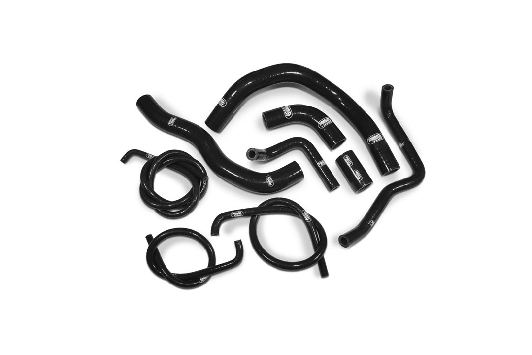 Kit de mangueras de silicona SAMCO SPORT negro para Kawasaki Z1000 R año del modelo 2014-2019
