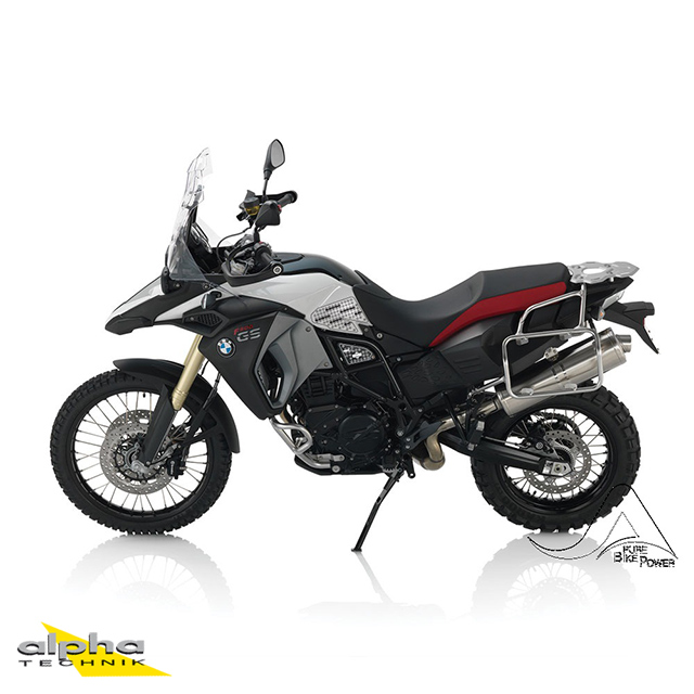 Stompgrip negro, Volcano, para BMW F700GS, F800GS (Adventure), 2013-2018