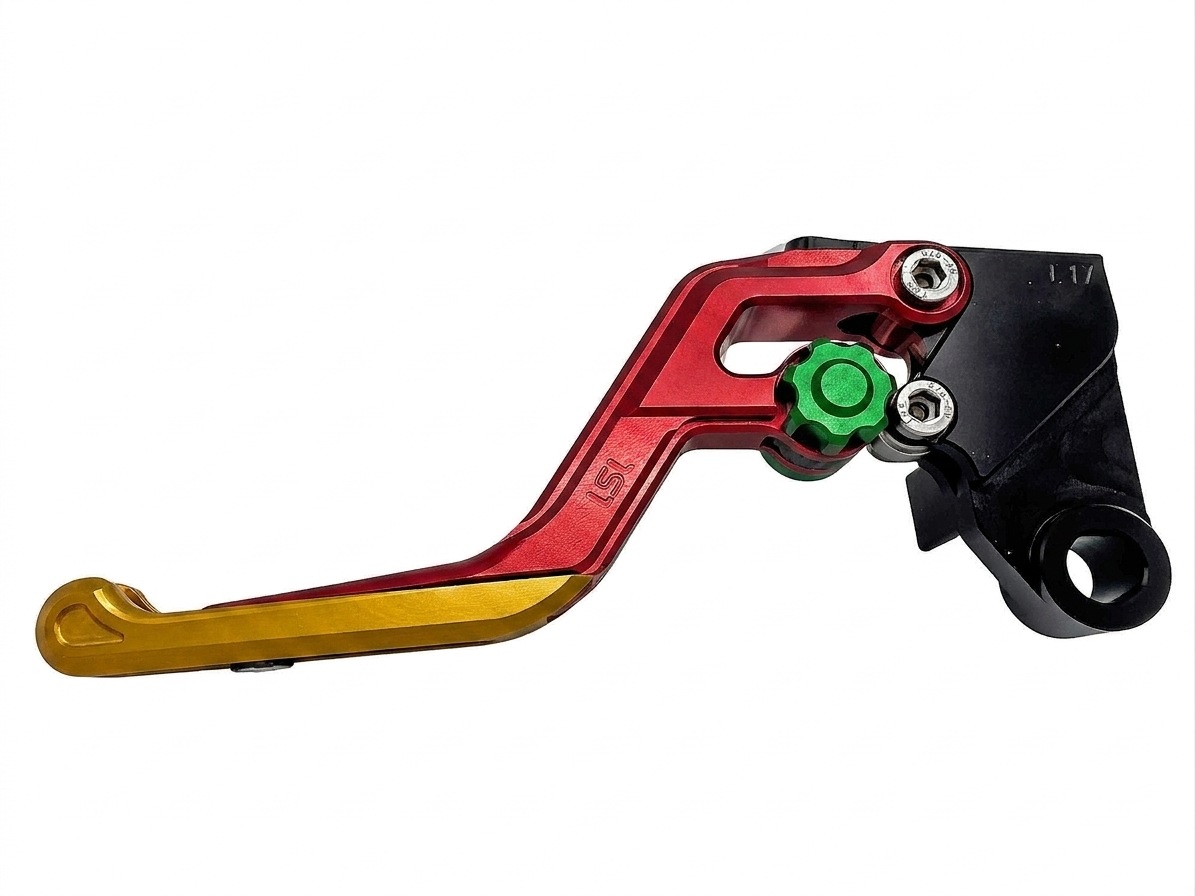 LSL ERGONIA maneta del embrague L13 Rojo/Verde/Dorado