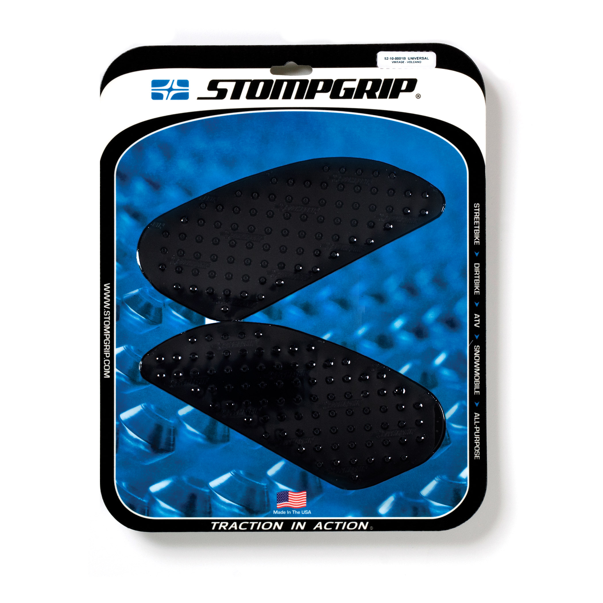 Almohadilla Stomp Grip Rally negra
