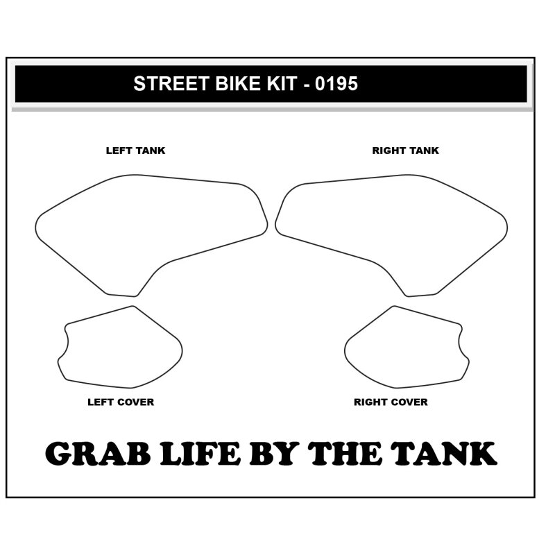 Stompgrip depósito de gasolina Pad híbrido, Icon, para Yamaha MT-07, 2022-2025
