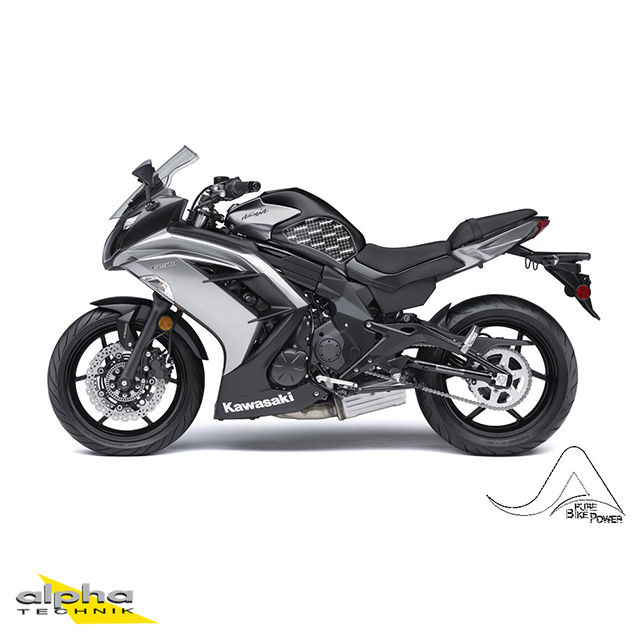 Stompgrip transparente, Volcano, para Kawasaki, ER6f, ER6n, Ninja 650, 2012-2016