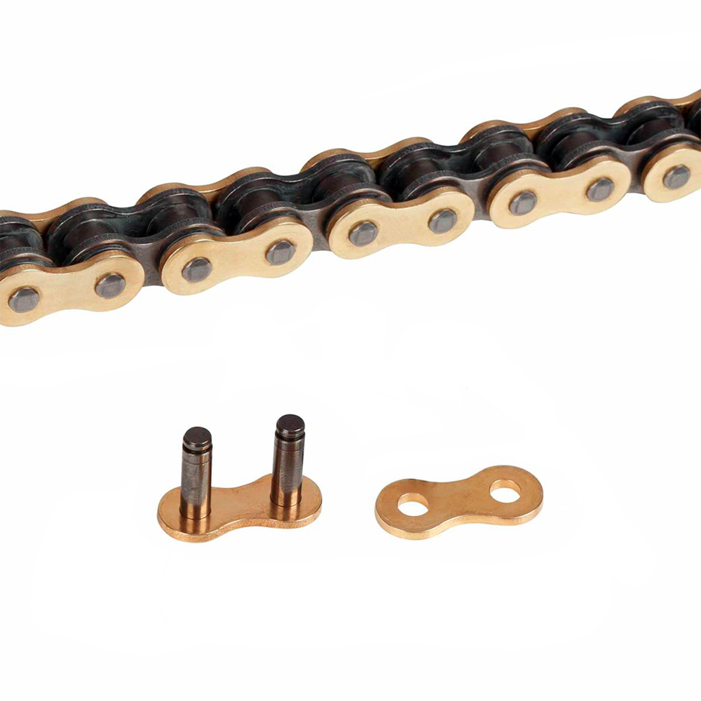 cadena DID 525 VX3 dorada