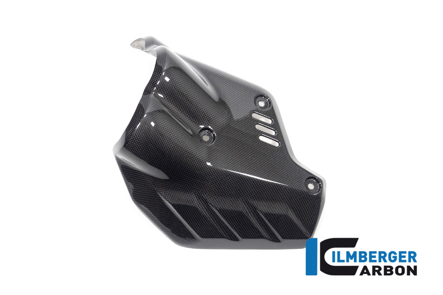 Protector térmico de carbono Ilmberger para el silenciador, brillante, Ducati Diavel V4, 2023-