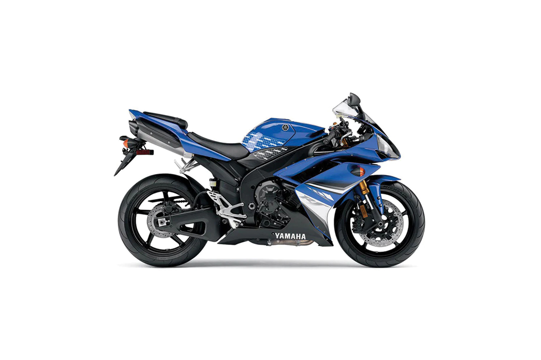 Stompgrip híbrido, Icon, para Yamaha YZF-R1, 2007-08