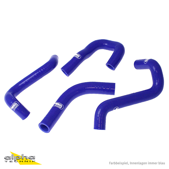 Kit de mangueras de silicona SAMCO SPORT azul para Kawasaki GPZ500S años de modelo 1987-2005