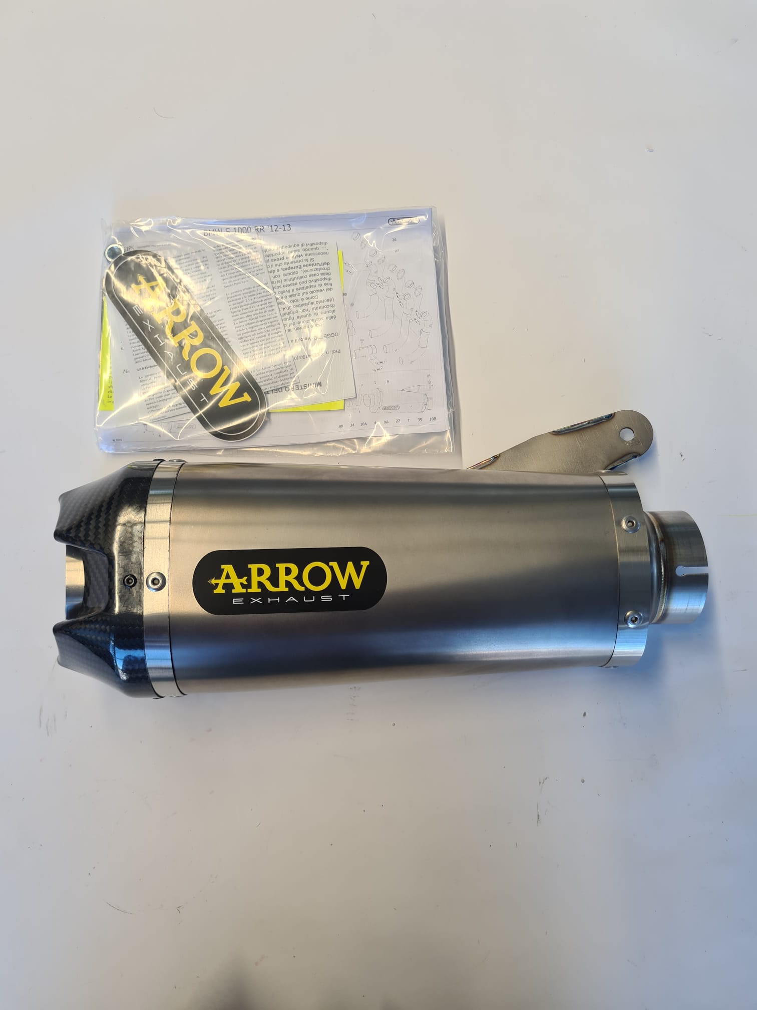 ARROW Auspuff WORKS Titan für BMW S1000R / RR 2009-2016