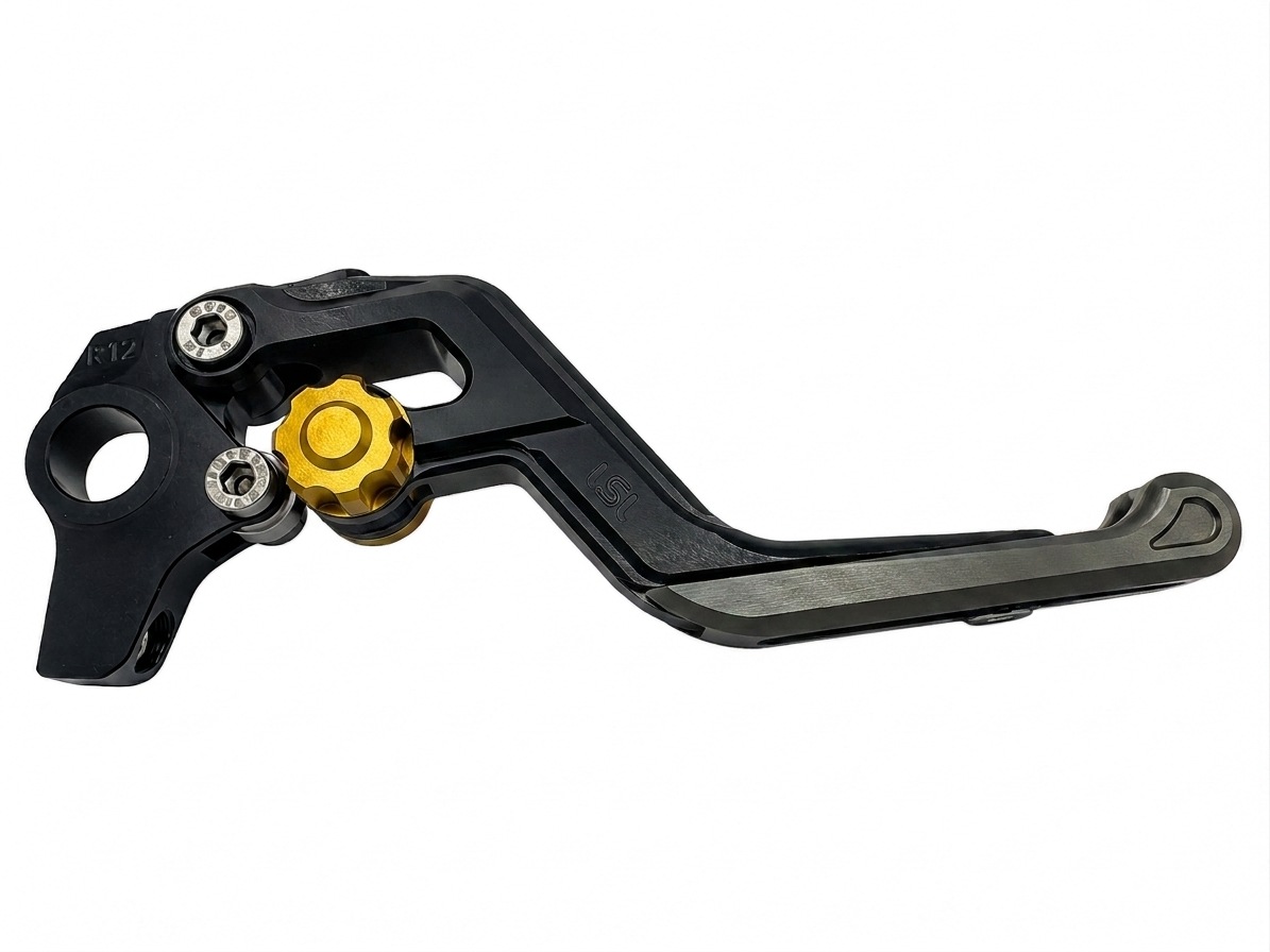 Maneta de freno LSL ERGONIA R34R Negro/Oro/Antracita