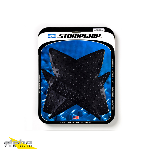 Stompgrip negro, Volcano, para Yamaha YZF-R1(M), 2015-2025
