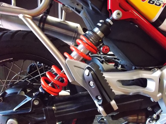 Bitubo amortiguador para Moto Guzzi V85 TT año de modelo 2019-
