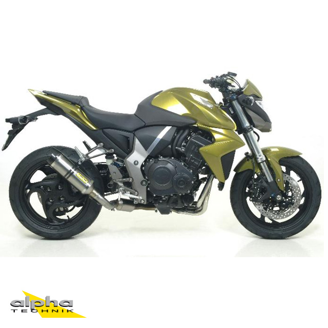 Escape ARROW THUNDER Honda CB1000R 2008-2016, Titanio, Tapa final de carbono