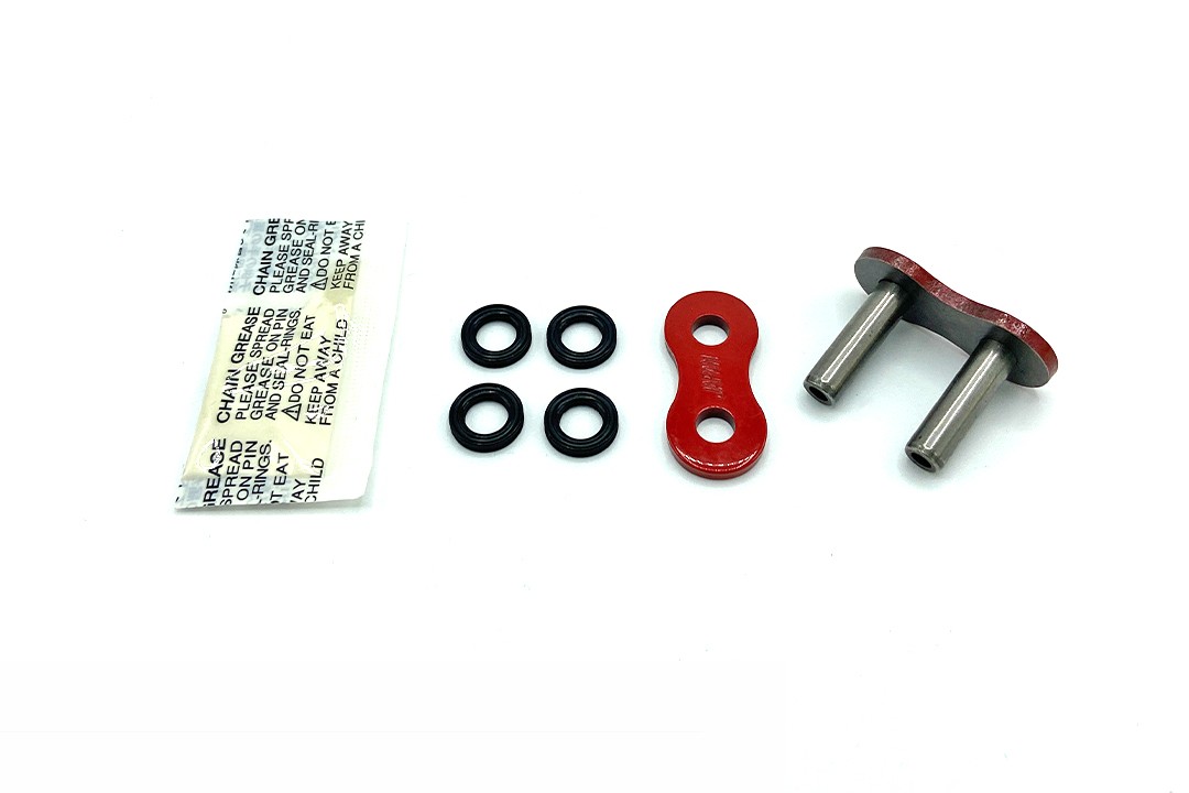 Cierre de remache hueco Enuma EK Chain EK 525 MVXZ2 rojo
