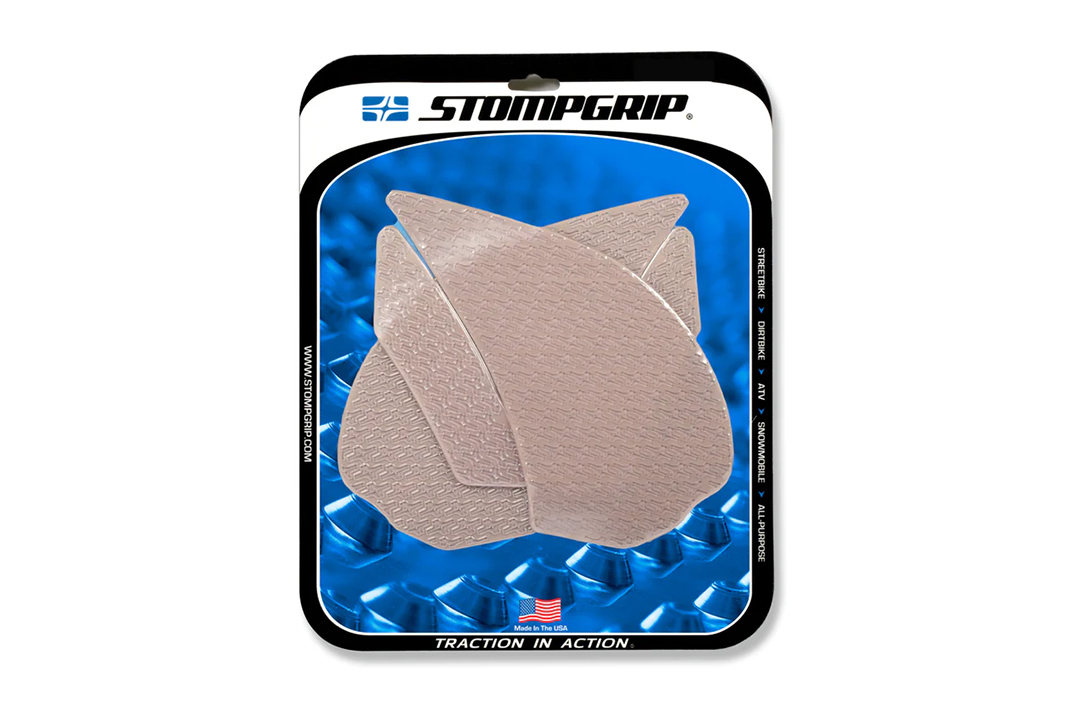 Almohadillas de tracción Stompgrip transparentes, para Kawasaki Z1000SX (2011-2017)