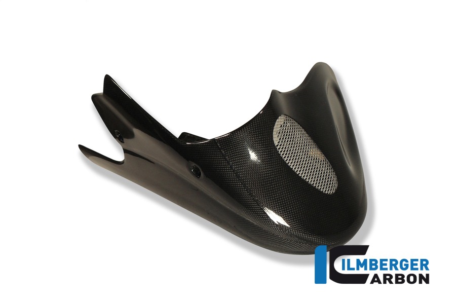 Spoiler de motor Ilmberger de carbono, largo, Carbono