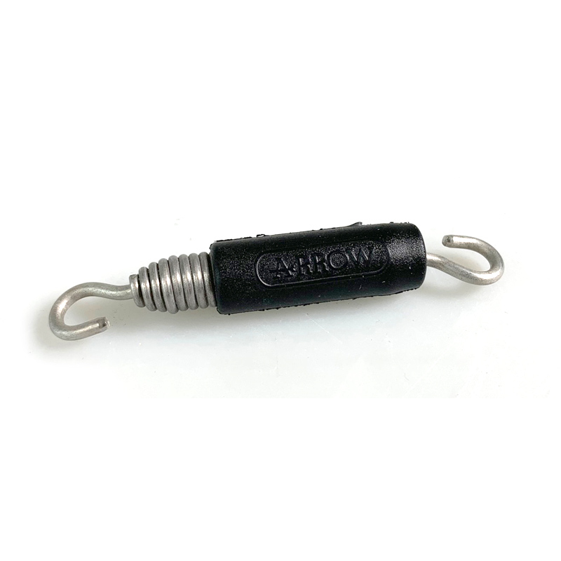 Muelle de tensión ARROW 80 mm con gancho integrado y goma