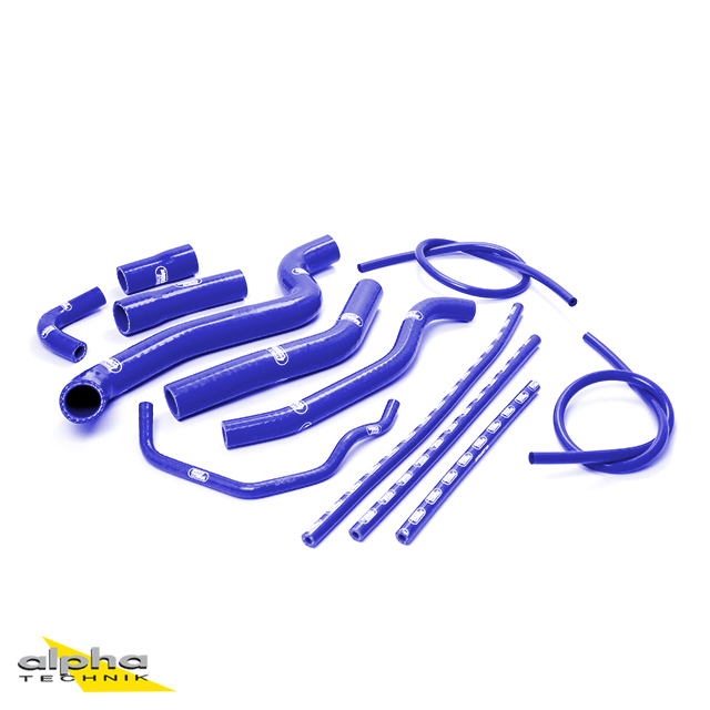 Kit de mangueras de silicona SAMCO SPORT azul para Yamaha FZ1 Fazer año del modelo 2006-2011