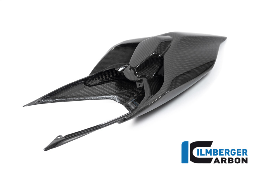 Carenado de asiento de carbono Ilmberger. Brillante, Ducati Panigale V4, V4S, V4R 2019-