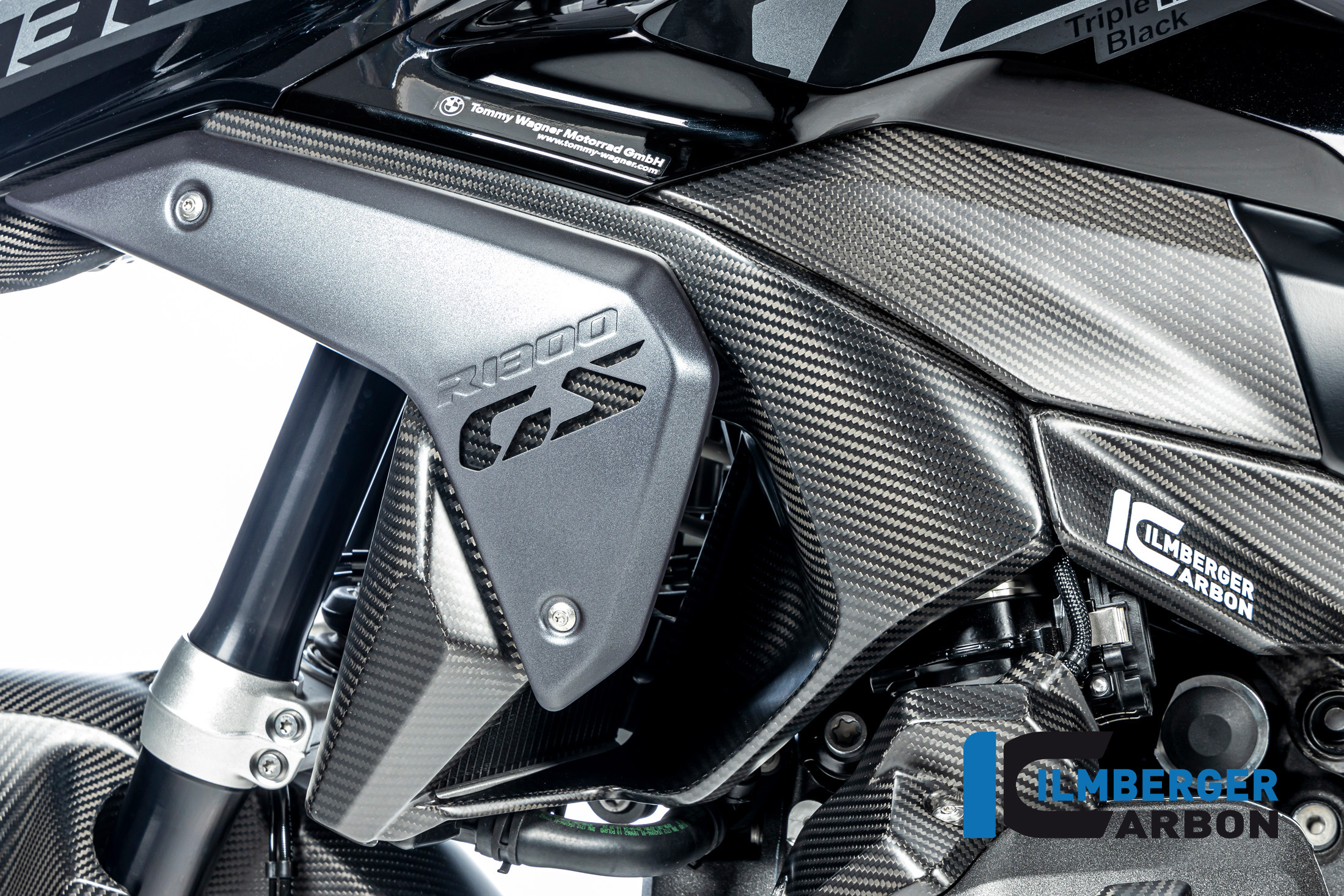 Carenado de Salida de Aire de Carbono Ilmberger mate, brillante, BMW R1300GS 2023-
