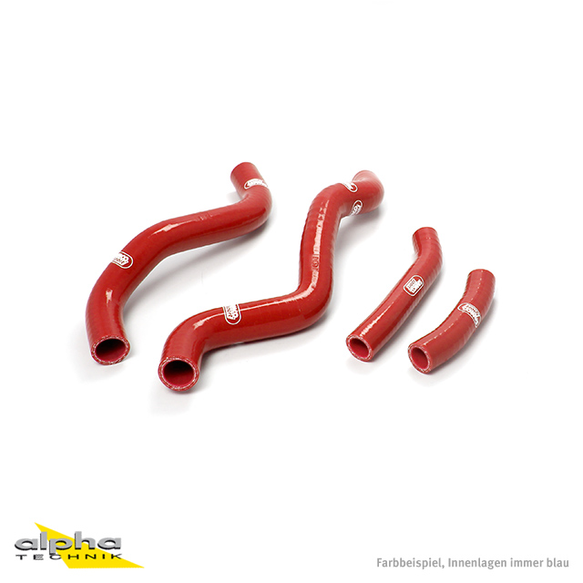 Kit de mangueras de silicona SAMCO SPORT rojo para Honda CB1300 Año del modelo 1998-2002
