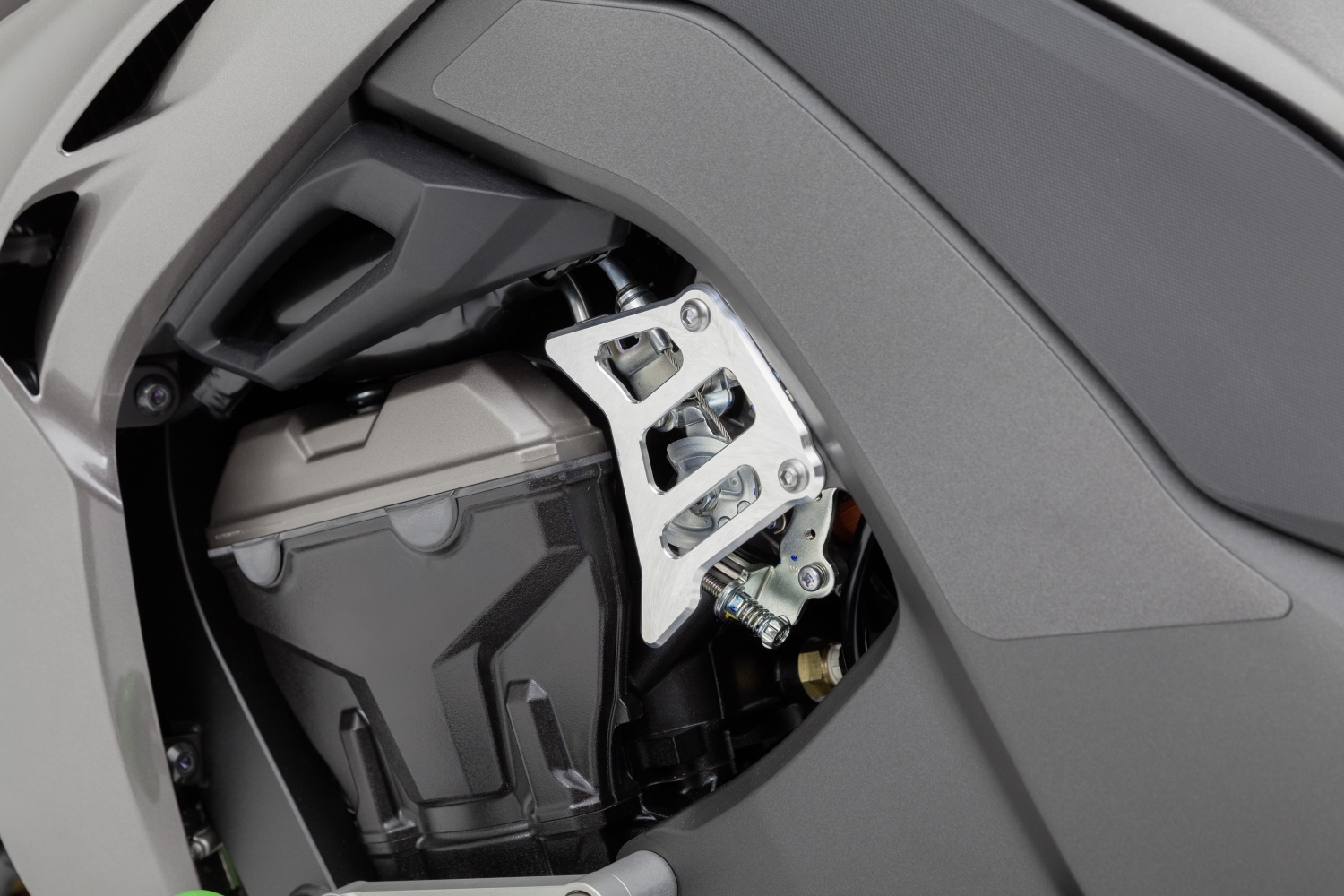 Cubierta LSL para la unidad de inyección, para Kawasaki Z1000, año de modelo 2014-, negra
