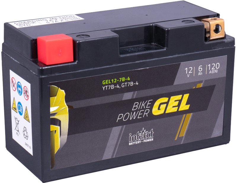 Batería de GEL Intact YT7B-4 / GT7B-4