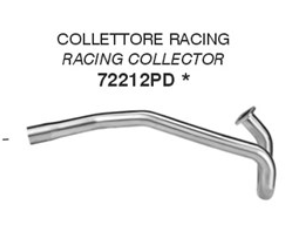 Colector de Competición ARROW de Acero Inoxidable para Beta RR 125 4T, 2024-