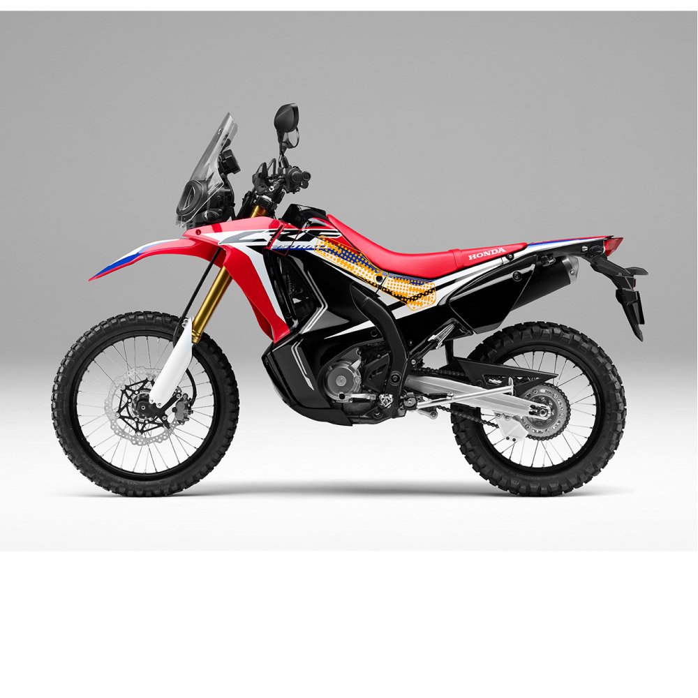 Stompgrip transparente, Volcano, para Honda CRF250 Rally, 2017-2020