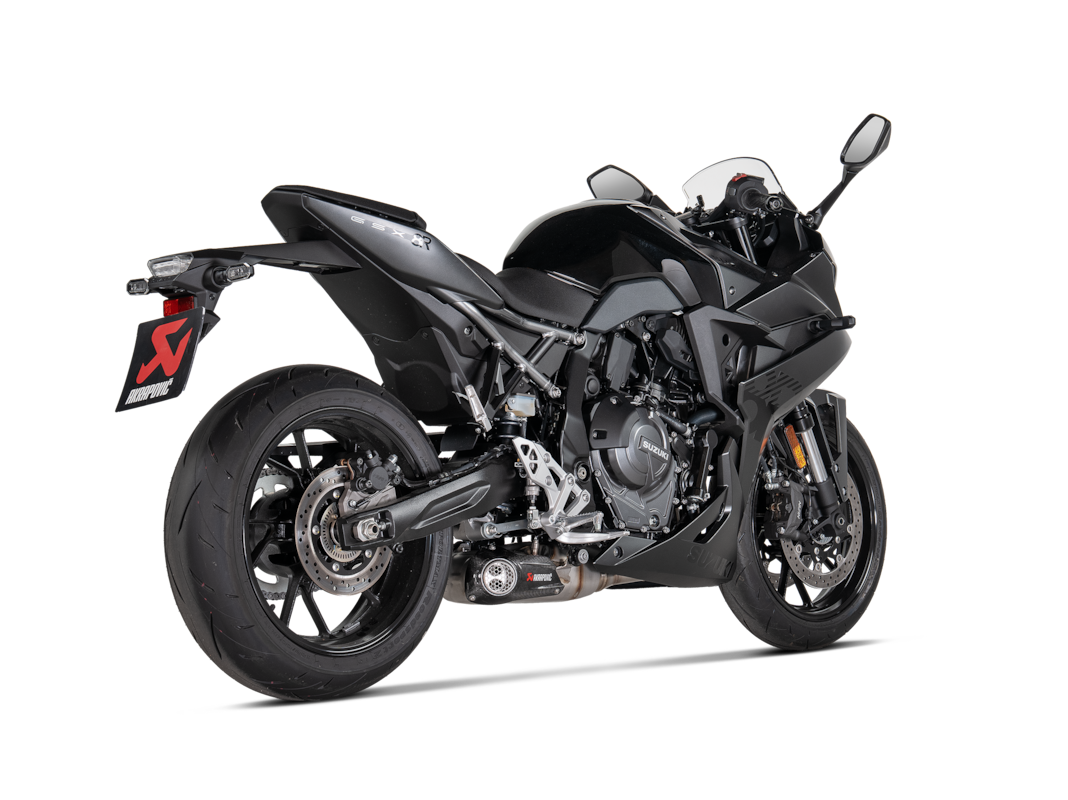 Akrapovic Racing Line (SS) sistema de escape para Suzuki GSX-8S, 8R, 2022-2025, 8T, 8TT, 2025-