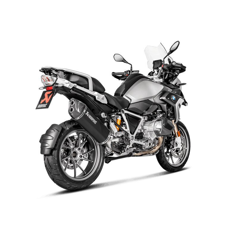 Akrapovic Slip-On Line (Titanio) Escape negro para BMW R 1250 GS y R1250GS ADVENTURE Año del modelo 2019-2023