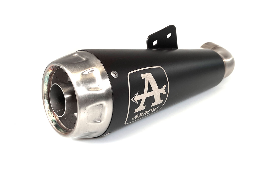 Silenciador ARROW DARK PRO-RACE acero inoxidable negro para BMW F900R / BMW F900XR 2020-, acero inoxidable negro