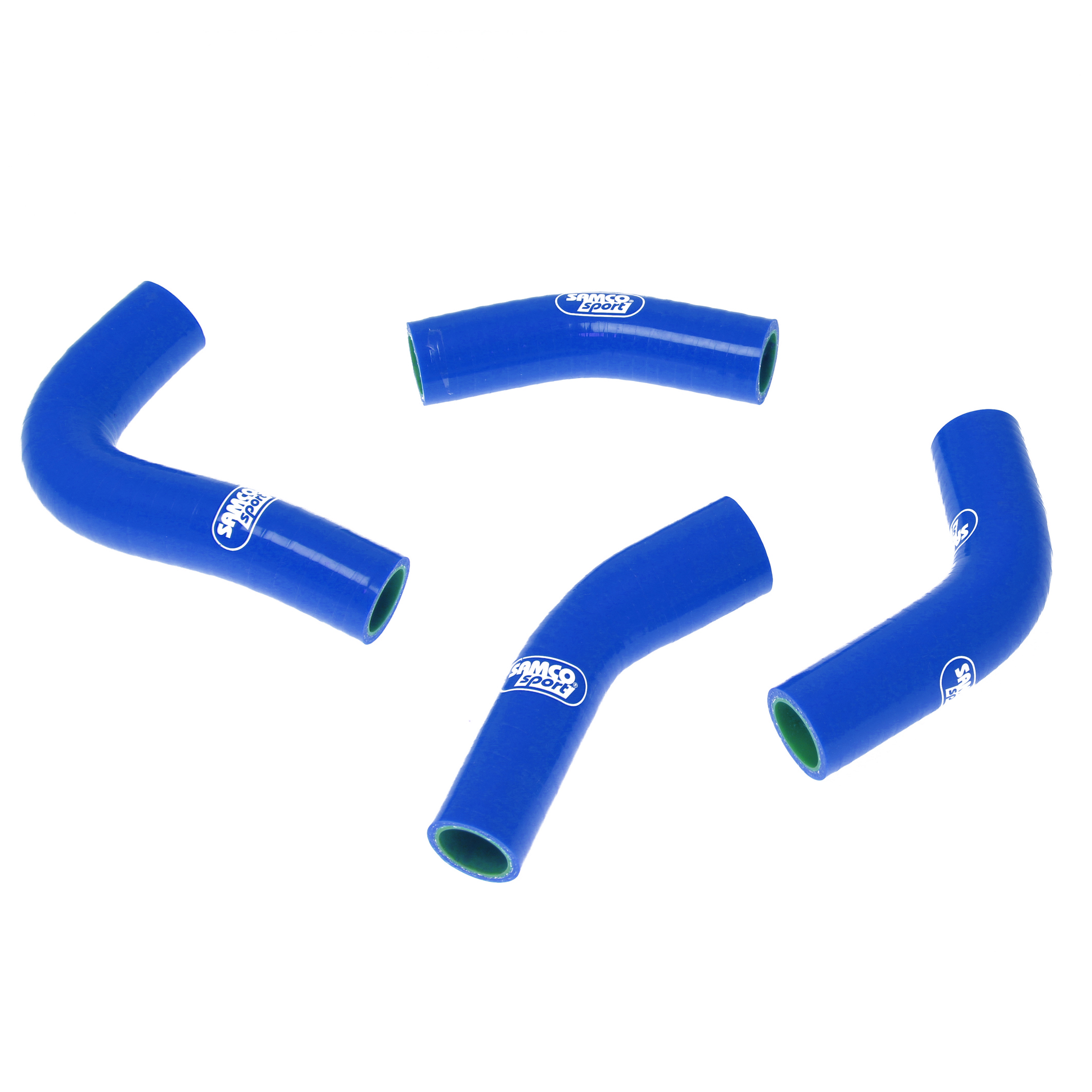 Kit de mangueras de silicona SAMCO SPORT azul para Yamaha RD350LC Año del modelo 1983-1995