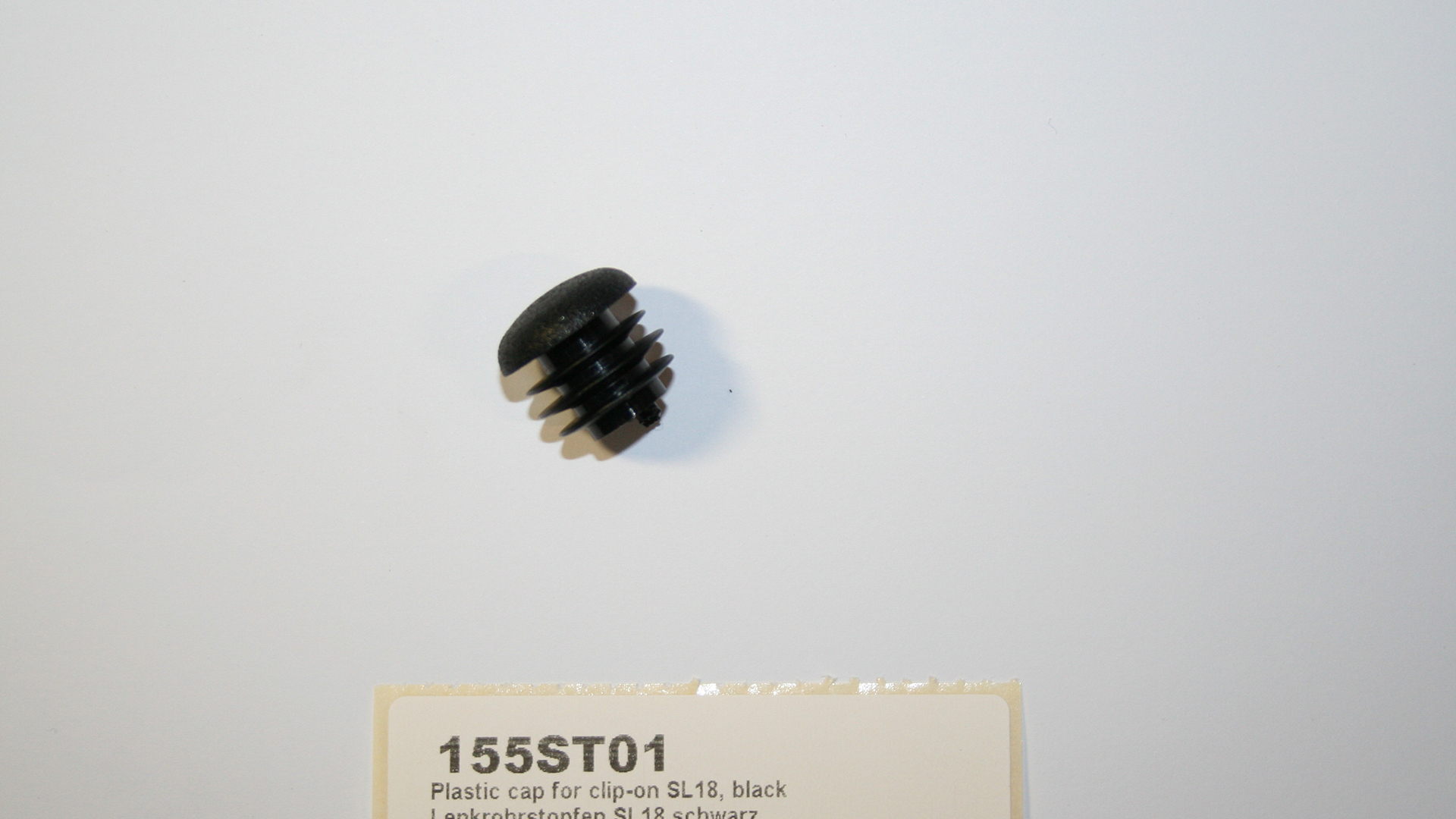 LSL Tapón de tubo de dirección, negro