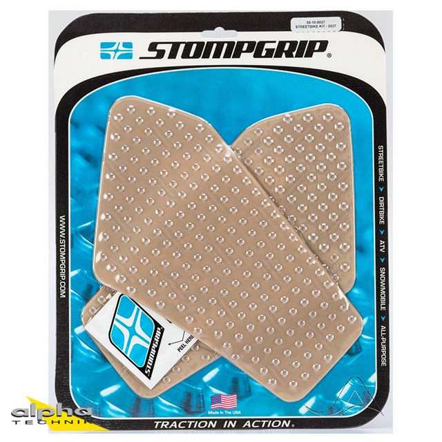 Stompgrip transparente, Volcano, para Honda GL1800 Goldwing, 2001-2010