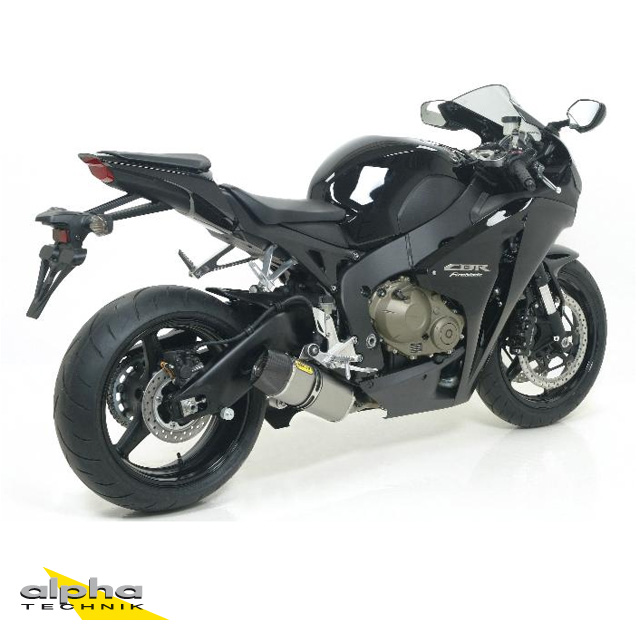 Escape ARROW INDY-RACE para Honda CBR1000RR 2008-2016, Titanio (Para Colector ARROW)