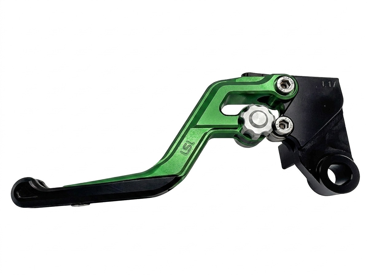 LSL ERGONIA maneta del embrague L08 Verde/Plata/Negro
