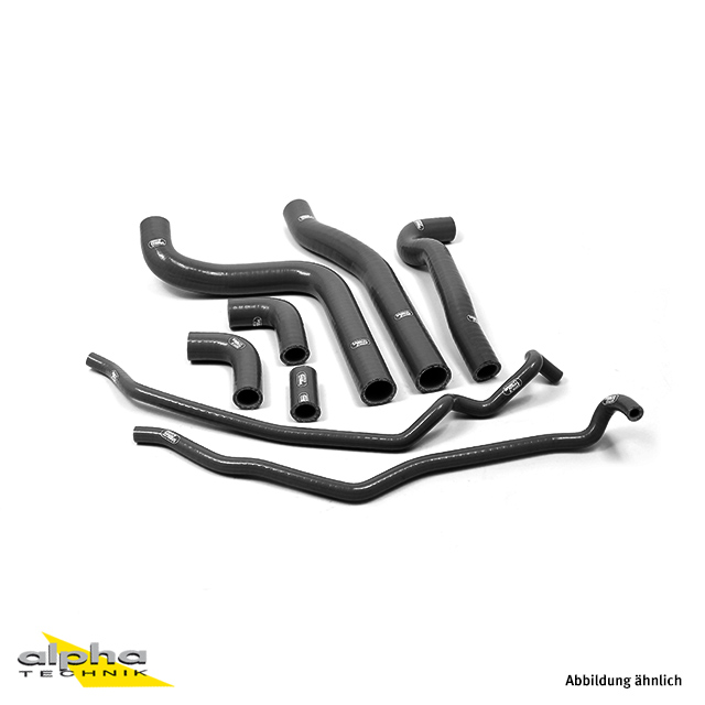 Kit de mangueras de silicona Samco negro HarleyDavidson