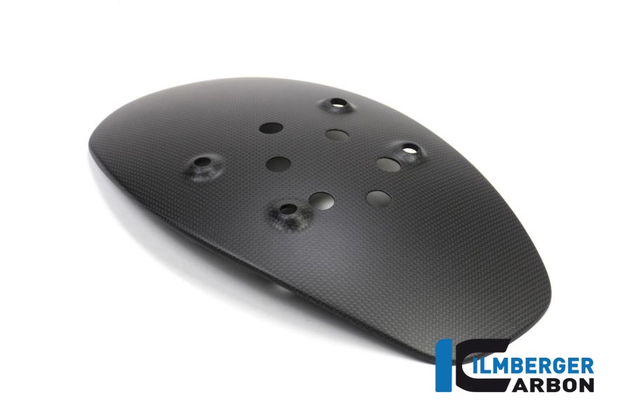 Ilmberger Carbon protección contra el refrigerante trasero mate