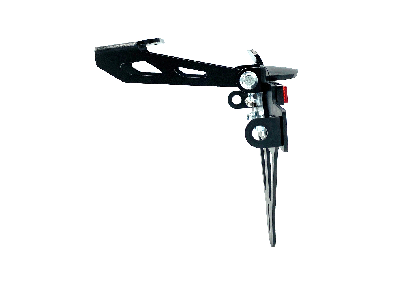 Soporte de matrícula alpha Technik para Kawasaki Ninja ZX4-R / ZX-4RR, año de modelo 2024-