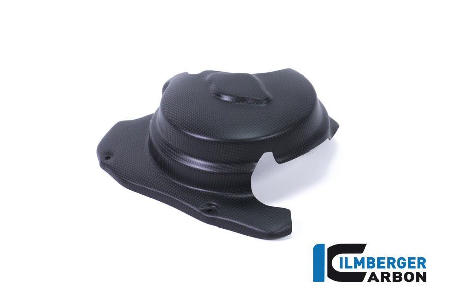 Cubierta de tapa de motor Ilmberger Carbono lado izquierdo, mate Ducati Monster 1200, 1200S 2017-