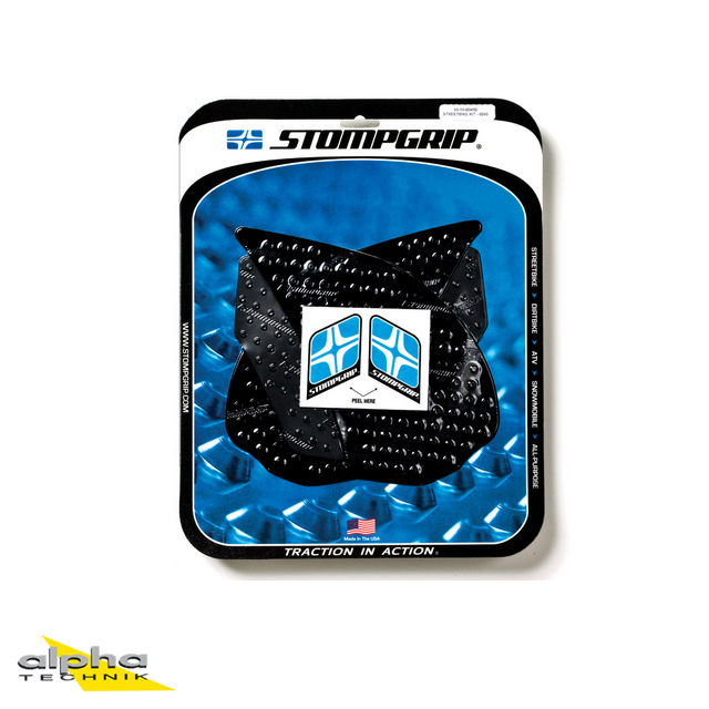 Stompgrip negro, Volcano, para Kawasaki Z1000SX, 2011-2019
